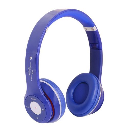 Solo 2 S460 Wireless Bluetooth Headphone With FM and SD Card Option - Blue